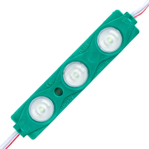 Amber LED Mercekli Modül LED 1.5 Watt 12V Tabela, Vitrin, Akvaryum, Tezgah, Makyaj Aynası Aydınlatma Için…
