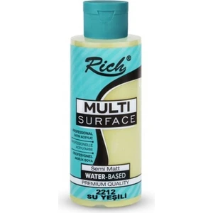 Multi Surface Her Yüzey Için Akrilik Boya 120CC Su Yeşili