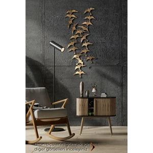 Metal Doreart Bronze Bird Metal Duvar Tablosu, Ev Ofis Duvar Panosu 5+ Doğa Çok Renkli