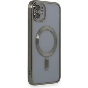 Eyl Techno iPhone 11 Kılıf Kamera ve Lens Korumalı Kablosuz Şarj Uyumlu Arkası Şeffaf Kapak