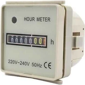 Iş Güç Zaman Saati (HOUR METER)- 7 Hane - 220V / Ac