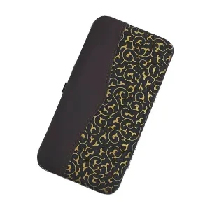 Ahlat Store 12'li Profesyonel Deri Çantalı Manikür-Pedikür Tırnak Bakım Seti Cımbız Törpü, Temizlik Seti