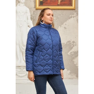 Beze Xl Kapitone Büyük Beden Saks Mont Hbcv000061Bıcy
