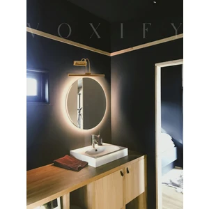 Gold Kaplama Gün Işığı (Sarı) Banyo Duvar Ayna Tablo Aydınlatması Flüt Aplik Kuğu Aplik Ledli Aplik