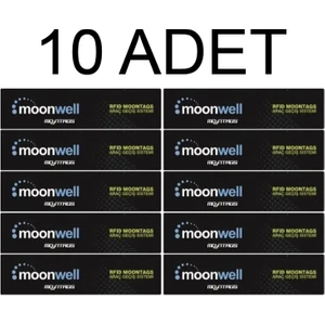 MW-1251 Moontags Etiketi
