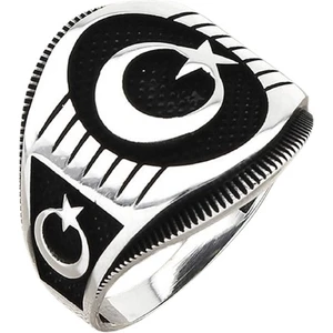 Erkek Yüzük Gümüş 925 Hayat Ağacı