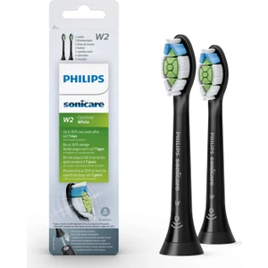 Sonicare Şarjlı Diş Fırçası 2'li Yedek Başlık - Siyah HX6062/13