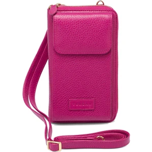 Pembe Deri Kadın Çapraz Askılı Çanta - S23K1BC05810-C42