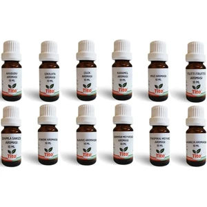 Pasta Aromaları Seti 12'li