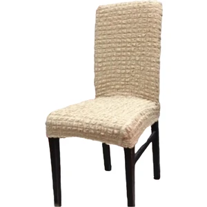 Güzelevim Tekstil Bürümcük Lastikli Esnek (1 Adet) Sandalye Kılıfı Sandalye Örtüsü