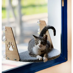 Cama Asılan Kedi Yatağı Peluş Yatak Vantuzlu Yatak 1212