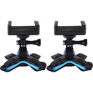 2x Kask Çene Montaj Tutacağı, Telefon Standı ve Uzaktan / Aksiyon Kamerası ve Telefon Için Motosiklet Kaskı Standı (Yurt Dışından)