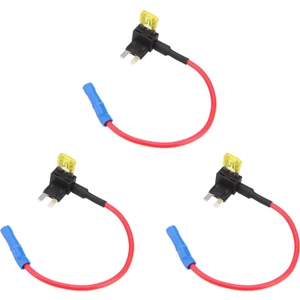 Otomotiv Sigortaları Att Mini Düşük Profil Için 3x 2-Insert Blade Sigorta Adaptörü Gerilim Musluğu (Yurt Dışından)