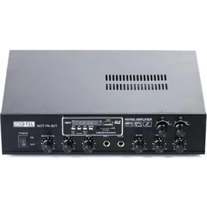 Not Pa 82T Amfi 80W Trafolu 2 Bölgeli 2 Mikrofon Girişli Usb+ Bluetooth