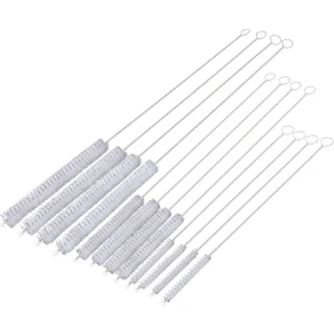 12 Parçalı Pipet Temizleme Fırçası - (12 Inç, 10 Inç, 8 Inç) - Çoklu Boyutlu Pipetler Için Bükülebilir Temizleme Fırçası (Yurt Dışından)