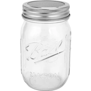 Paslanmaz Çelik Elek Kapaklı Filizlendirme Kavanozu Geniş Ağızlı Quart (Yurt Dışından)