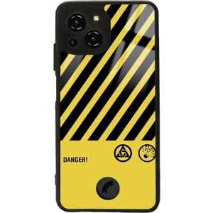 Reeder S23 Pro Max Danger Tasarımlı Glossy Telefon Kılıfı