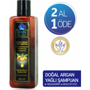 Rain Island Doğal Argan Yağlı Şampuan