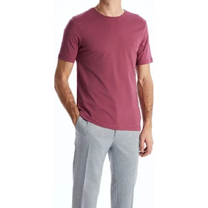 KYC Shopping Erkek Gül Kurusu %100 Pamuk Bisiklet Yaka Kısa Kollu Tişört