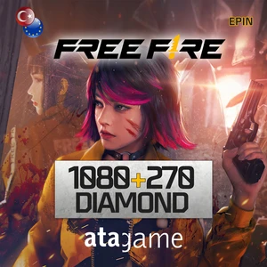 Free Fire 1080 + 270 Elmas Eu/tr