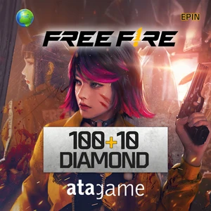 Free Fire 100 + 10 Elmas Global
