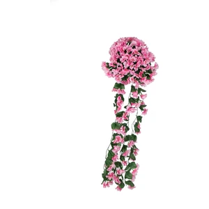 Güleç Yapay Çiçek  Begonvil Çiçeği 75 cm Pembe 22 Dal