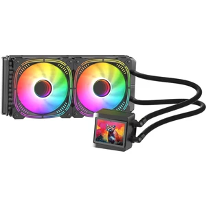 Skadi Elite LCD 240 Argb 240MM Sıvı Işlemci Soğutucu Am5 ve LGA1700 Uyumlu