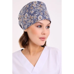 Desenli Doktor Hemşire Aşçı Cerrahi Hastane Bonesi Bandana M480