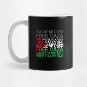 Özgür Filistin Kupa Bardak