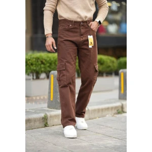 Frankness Jeans Erkek Yeni Sezon Baggy Kargo Pantolon