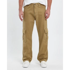 Frankness Jeans Erkek Yeni Sezon Baggy Kargo Pantolon
