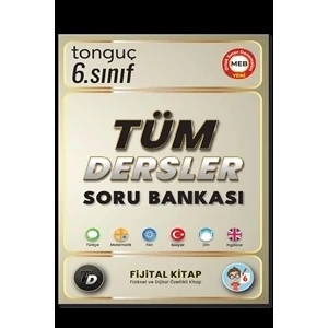 Kolektif Kitap Tonguç Yayınları 6. Sınıf Tüm Dersler Soru Bankası
