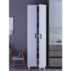 Haus Modüler 8 Raflı 2 Kapaklı 16R Çok Amaçlı Dolap