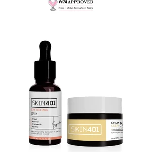 SKIN401 Retinol & Cica Bakımı Ikili Set