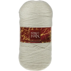 Kürkçü Han Premium 390GR 624M El Örgü Ipi Fil Dişi