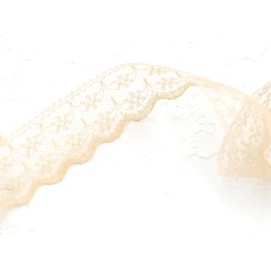 Sütlü Kahve Renkli 2 cm Dantel Şerit, 5 Metre