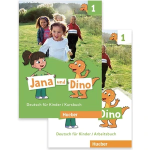 Jana und Dino 1: Kursbuch - Arbeitsbuch Deutsch Für Kinder