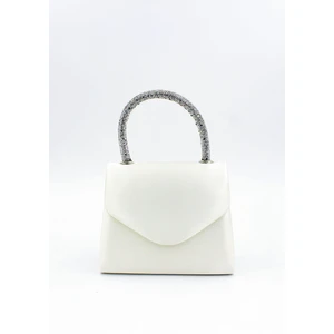 064 436.125 Saten Kristal Taş Saplı Abiye Çanta Gece Çantas? Sedef Standart