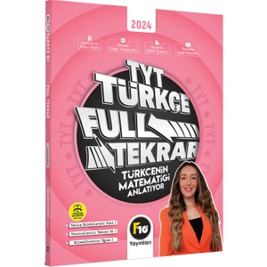 F10 Yayınları TYT Türkçe Full Tekrar Video Ders Kitabı