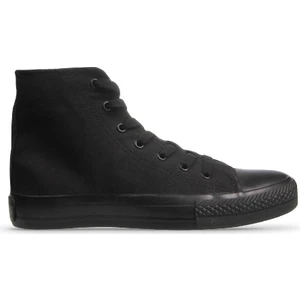 Clearmotion Canvas Pro Kadın Bağcıklı Siyah Sneaker