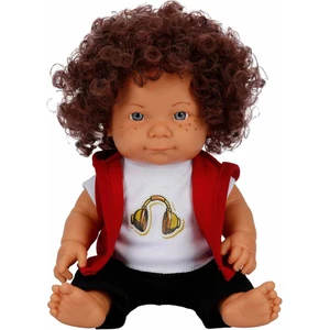 Dollz'n More Curly Bebek 35 cm - Kulaklık Tişörtlü