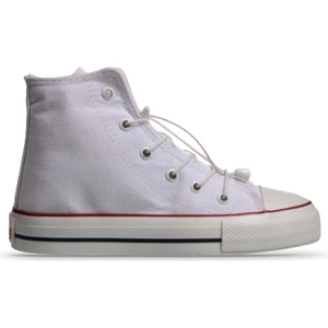 M.P One  Smartstep Çocuk Akıllı Ayarlanabilir Bağcıklı Beyaz Sneaker