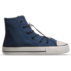 M.P One  Smartstep Çocuk Akıllı Ayarlanabilir Bağcıklı Lacivert Sneaker