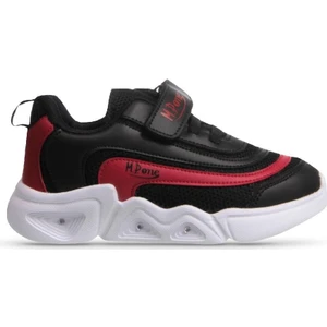 M.P One  Glowstep Çocuk Velcro Siyah Sneaker