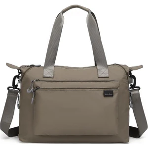 Smart Bags Ekstra Hafif Kumaş Günlük Kadın Omuz Çantası BC 3139 - Kahve
