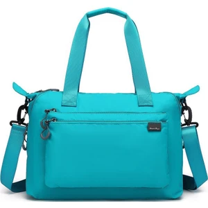 Smart Bags Ekstra Hafif Kumaş Günlük Kadın Omuz Çantası BC 3139 - Turkuaz