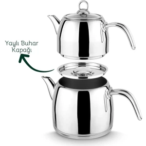 Yıldız Paslanmaz Çelik Çaydanlık