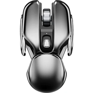 Duhalıne Kablosuz Şarjlı Mouse Modern Tasarım Ergonomik Metal Mouse, 2,4 Ghz Sessiz Tıklama