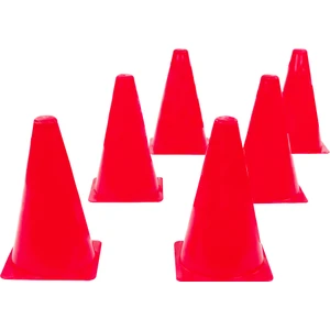 6 Lı 24 cm Antrenman Huni Seti Kırmızı