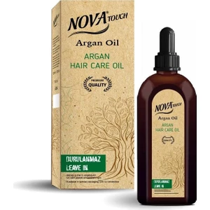 Nova Touch Argan Yağı Saç Bakım Yağı Parlaklık ve Canlılık Kazandıran 100 ml Premium Kalite